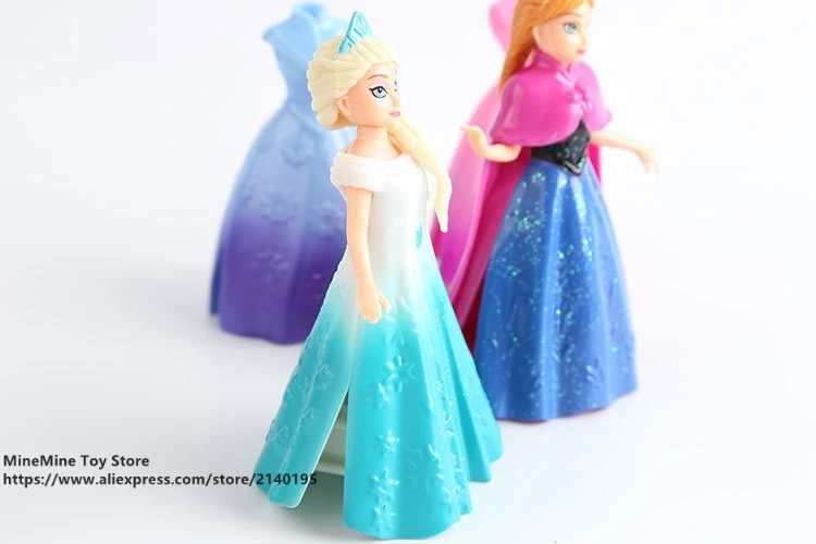 ZXZ Frozen Princess Elsa Anna 12cm 4pcs/set Action Figure Model Anime Mini Decoration PVC Collection Figurine Toys model gift ZXZ Frozen Princess Elsa Anna 12cm 4pcs/set Action Figure Model Anime Mini Decoration PVC Collection Figurine Toys model gift
