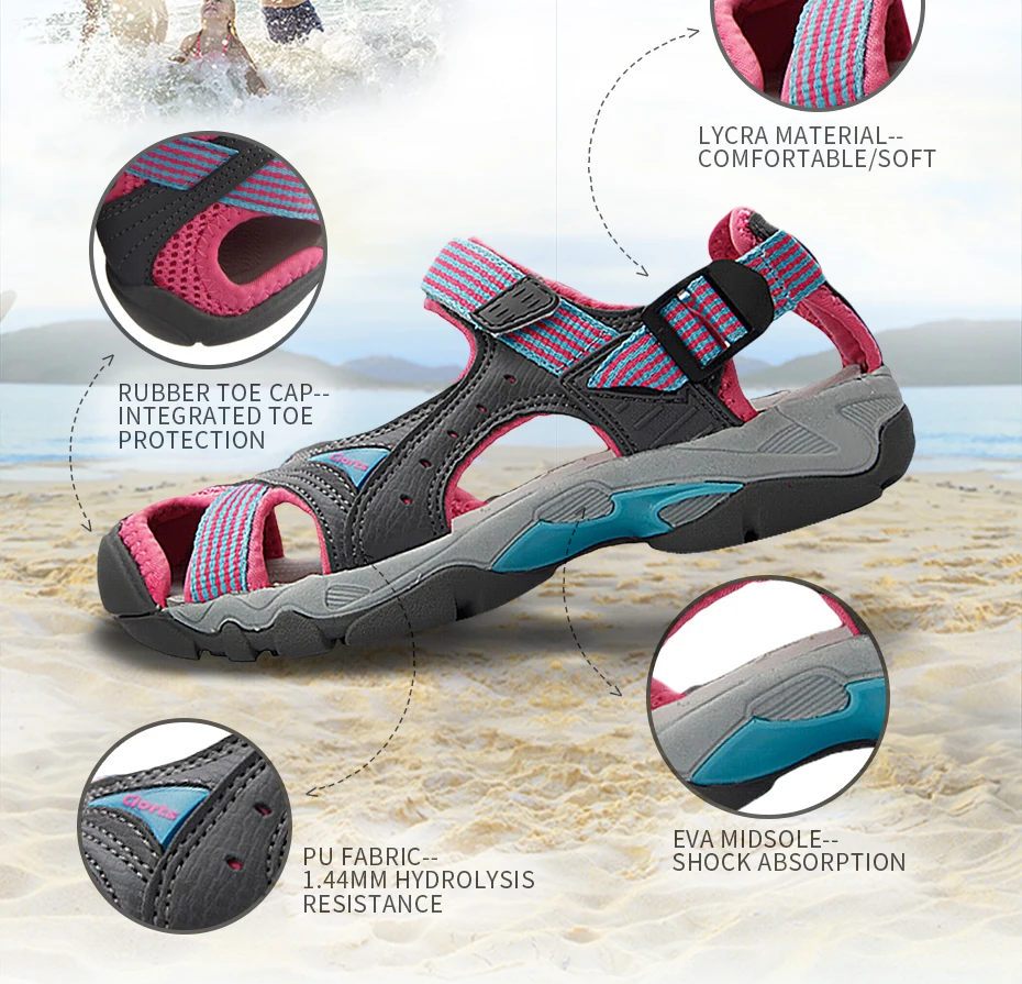 Clorts/женские сандалии; дышащие пляжные сандалии; Летние уличные сандалии из ЭВА; женская обувь Auqa; SD-202