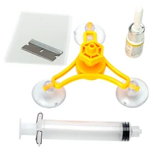 LEEPEE автомобильный инструмент для ремонта стекла комплект для ремонта лобового стекла авто комплект для обслуживания чип трещины DIY оконный экран полировка автомобиля-Стайлинг