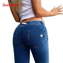 Женская Одежда узкие тонкие пуш-ап длинные джинсовые брюки-карандаш повседневные сексуальные эластичные с высокой талией 4 цвета Femme брюки