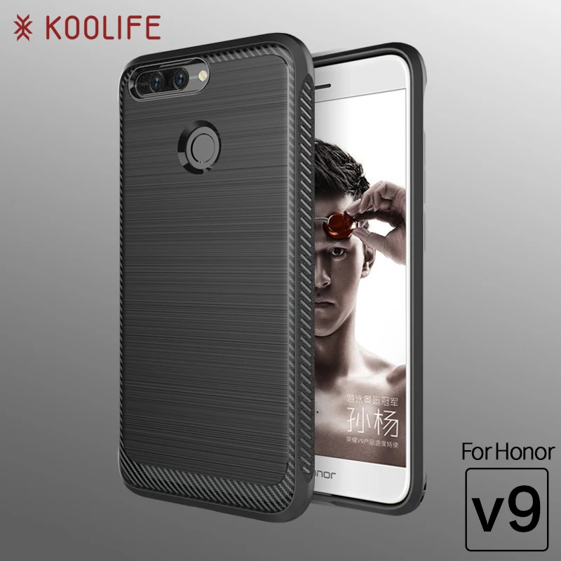 Чехол для Huawei Honor V9 случае koolife Марка телефона чехол силиконовый матовый ТПУ