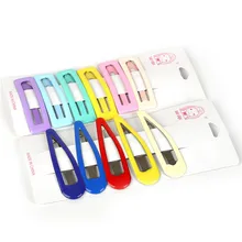 5/6 шт./компл. оснастки Заколки для волос для заколки для волос шпильки BB заколки Цвет металлические заколки для детские, для малышей Для женщин девочек Средства для укладки волос