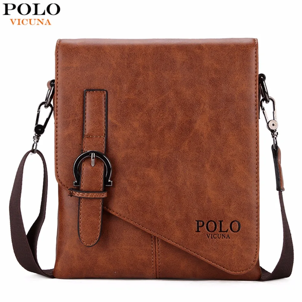 Prix pour VICUNA POLO Unique Boucle Conception Irrégulière Couverture Ouvert Mens Messenger sac 2 Tailles Hommes D'affaires Bandoulière Sac En Cuir Homme Sac chaude Prix pour VICUNA POLO Unique Boucle Conception Irrégulière Couverture Ouvert Mens Messenger sac 2 Tailles Hommes D'affaires Bandoulière Sac En Cuir Homme Sac chaude