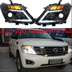 HID, 2010~, автостайлинг, фара на Patrol, Y62, Micra, Titan, versa, stanza, sentra, Tsuru, stagea, Rogue; патрульная фара - Цвет: Model1 style