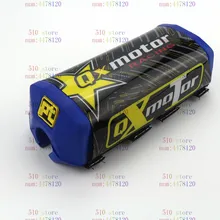 Синий цвет квадратный 1 1/" Руль жир коврик для барной стойки слайдер сцепление для CRF rmz KTM YZF KAYO BSE ATV Грязь Яма велосипед мотоцикл мотокросс