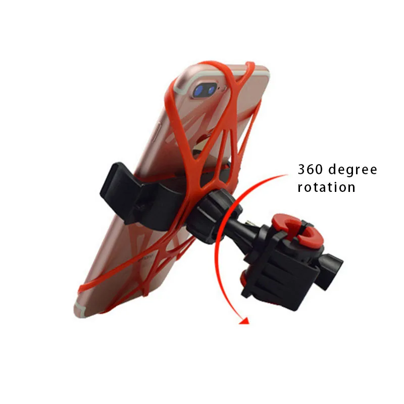 Держатель для велосипеда, держатель для дорожного велосипеда, противоскользящий удлинитель, вращающийся держатель на руль, держатель для телефона, gps, Аксессуары для велосипеда