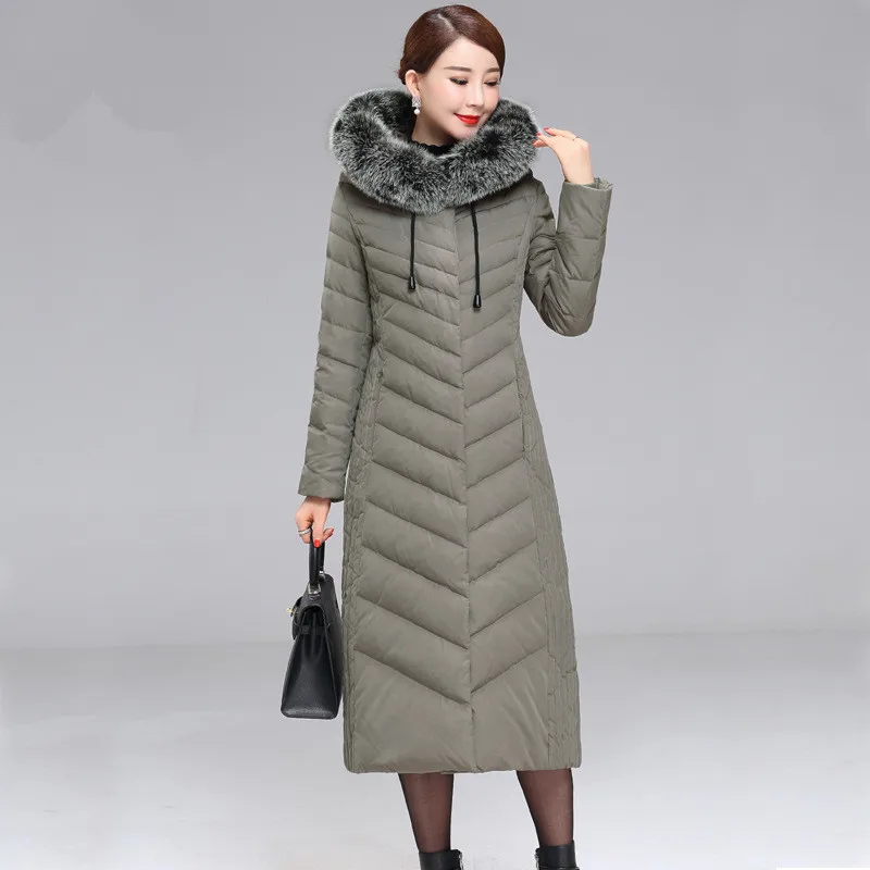 Купить Длинное Зимнее Пальто С Капюшоном