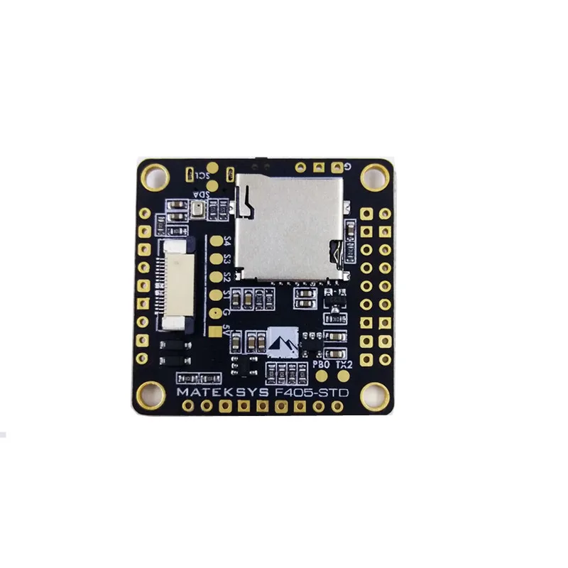 Mateksys Контроллер полета F405-STD BetaFlight OSD STM32F405RGT6 Matek FCHUB-6S PDB концентратор 12 В распределительная плата питания