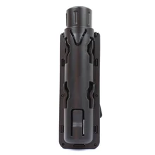 360 градусов вращающийся телскопический дубинка Мешок полиции расширяемый Телескопический дубинка держатель мешок