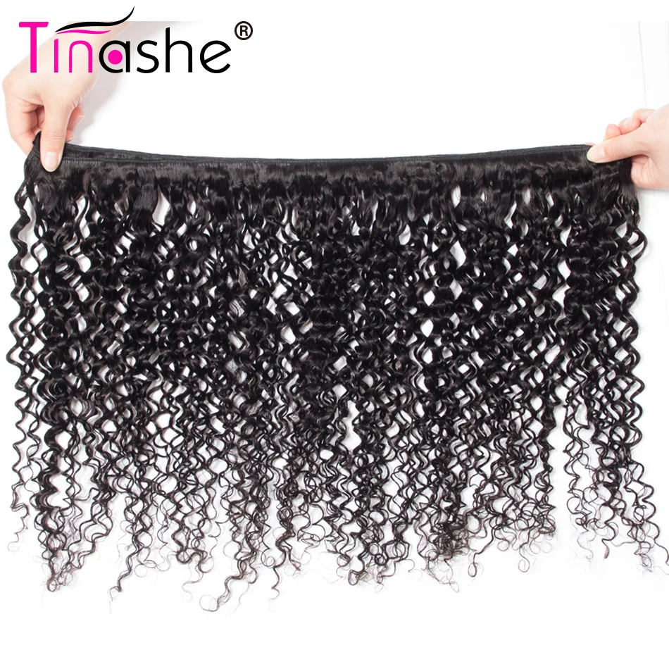 Tinashe Hair Brazilian Hair Weave Bundles Remy Human Bundles 10- 28 Inch Natural Color Curly