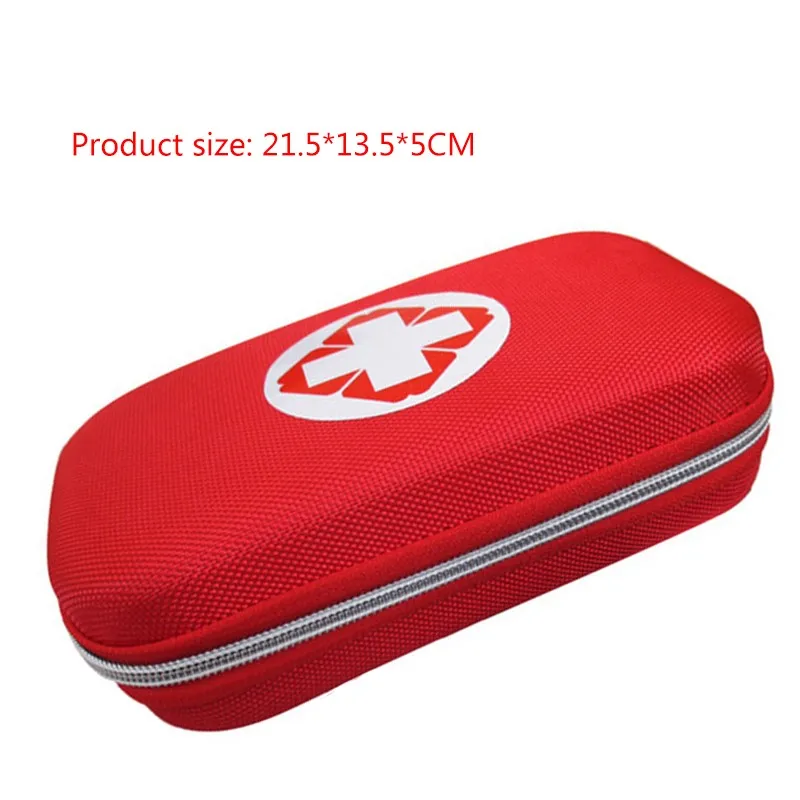 

18pcs Safety Camping Car First Aid Kit Medical First Aid Kit EVA Treatment Kit Outdoor Wilderness Survival Lifebag Hard Shell