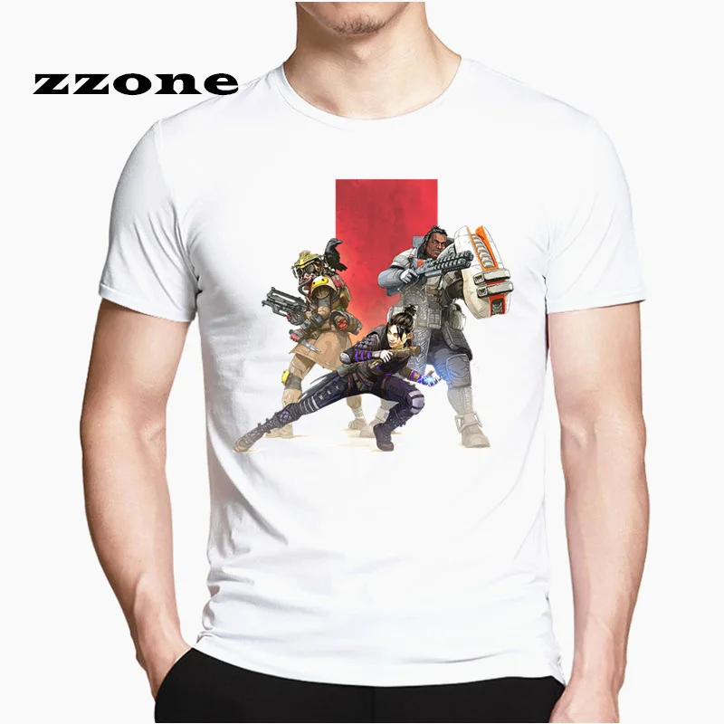 Apex Legends Game T-Shirt Men Summer Hot Men's Short Sleeve T Shirts Tops Tees For Adult Gaming Shirt Plus Size HCP4560 Apex Legends Game T-Shirt Men Summer Hot Men's Short Sleeve T Shirts Tops Tees For Adult Gaming Shirt Plus Size HCP4560