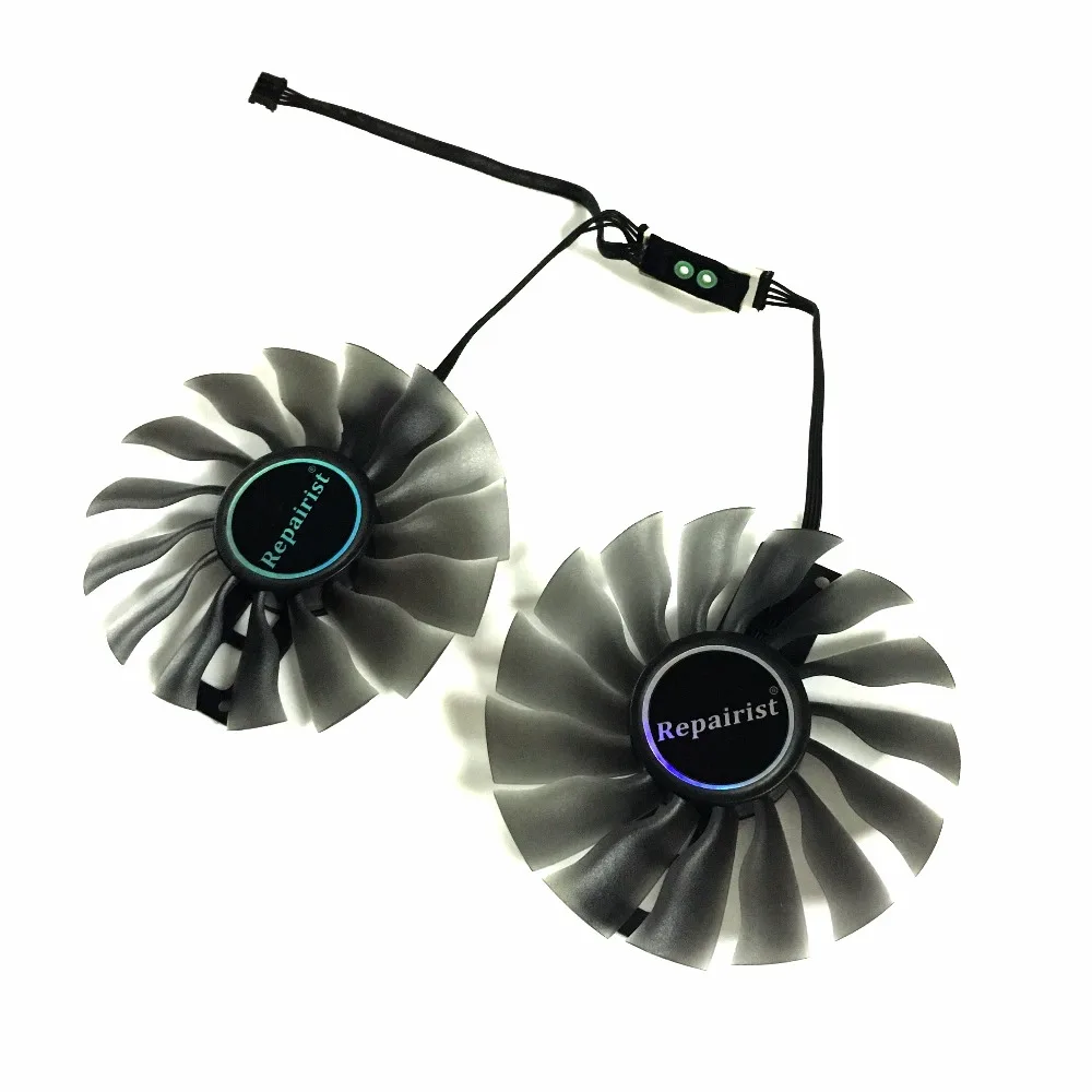 Вентилятор Охлаждения видеокарты FD10015H12S GTX1080/100 ti GPU VGA для GeForce Palit GTX1080ti GTX1070ti в