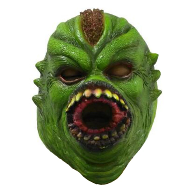 

New full face Plants vs. Zombies Mask with Cosplay Edward Brock Dark Superhero Latex Horror Mask Hat Party Props Drop Shipping
