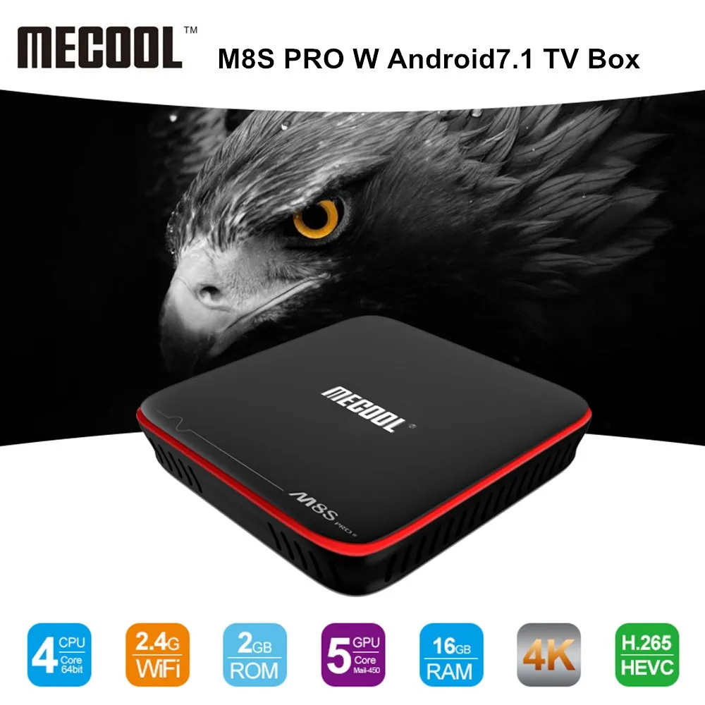 MECOOL M8S PRO W Android 7.1 TV Box MECOOL M8S PRO W Android 7.1 TV Box