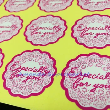 

Especially for you Sticker 300pcs/lot 35*35mm Vintage Stickers Hand Made For Thank You Gift Handmade Cake Baking Sealing