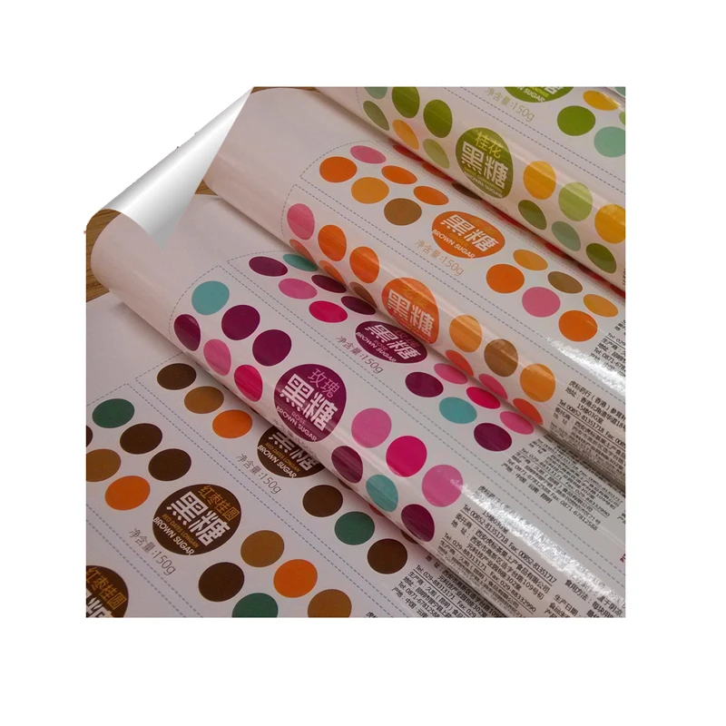 Customized high quality and product factory price self adhesive label-in Stationery Stickers ...