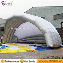 Гигантская 33 фута/10 м* 8,5 м* 5 м Надувное покрытие сцены Палатка/гигантская сценическая воздушная крыша/большая уличная палатка приют для концертных игрушек палатки