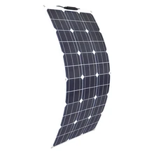 

BOGUANG 18V 80W Flexible Solar Panel Bendable Solar Charger Module with MC4 for RV Boat Cabin Tent Car Trailer 12v Battery