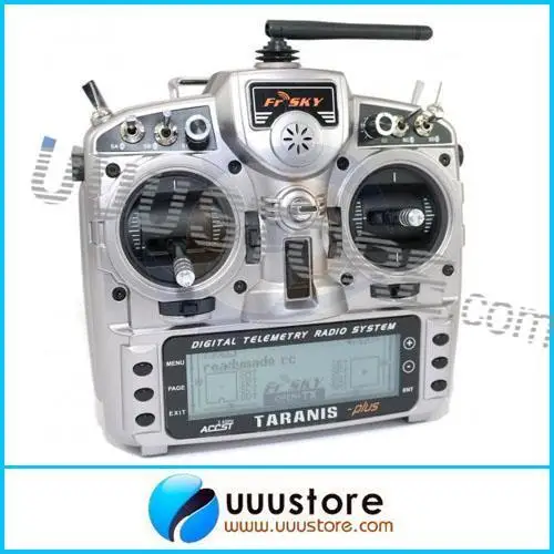 

FrSky 2.4G Taranis X9D Plus 16CH Telemetry Transmitter (open source) | Plus Edition (no receiver, no battery)