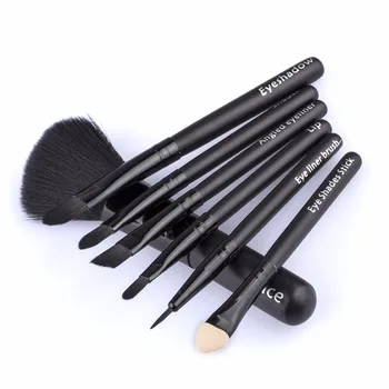 

Professional 7 Pcs Makeup Brushes Set Face Eye Shadow Powder Blush Make-up Kits Wool Foundation Cosmetic Tools Make Up Brush Set