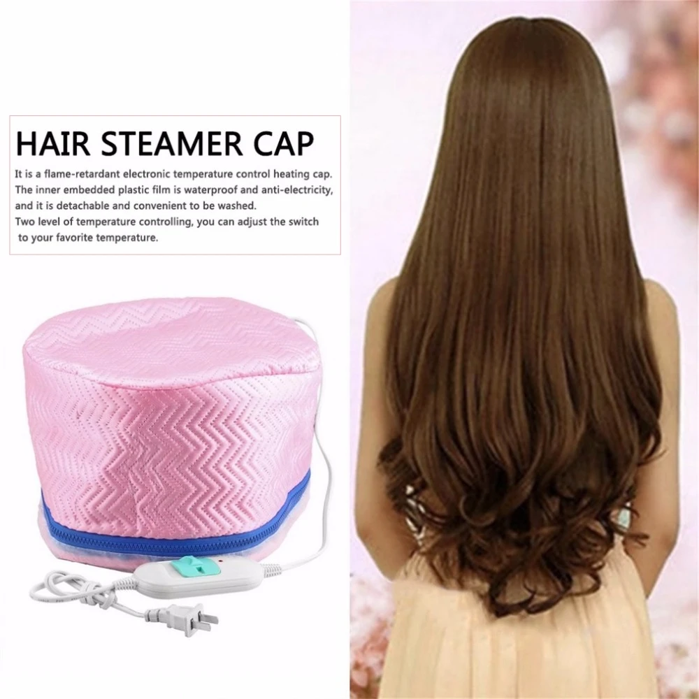 SPA Nourishing Hair Care Cap Thermal Treatment Beauty Steamer Security Electric Hair SPA Nourishing Hair Dryers Heat images - 6