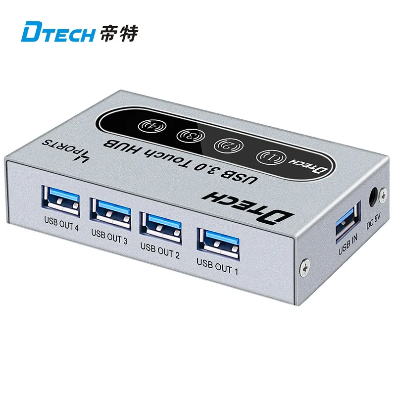 

DT-8009 USB Splitter HUB USB Hub 4 Port USB Multifunction HUB Hub 3.0