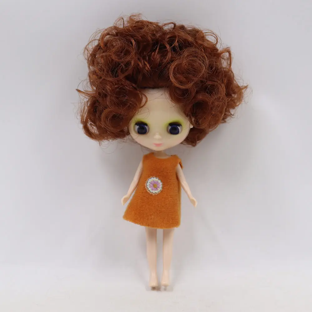 Petite Blythe Doll with Ginger Hair, Open/Close Eyes & Bendable Body 1