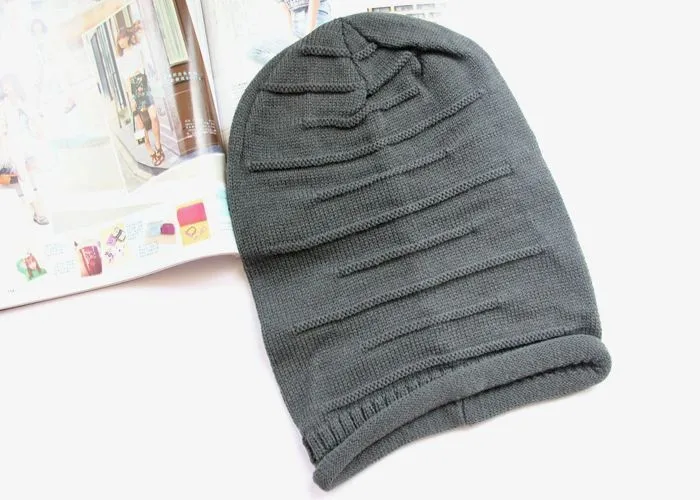 Модная вязанная шляпа зимние шапки для женщин Skullies Beanies теплая шапка мужская вязаная шапка высокое качество головной убор