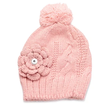 

4 Colors Winter Snap knitted hat Fits 18mm GingerSnaps Jewelry NN-700