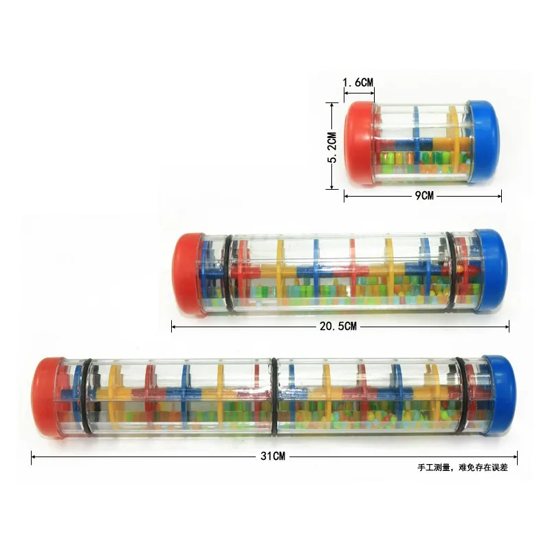 3 размер ребенка погремушка дождь звук игрушки/Орф Инструментальная музыка детей раннего обучения Развивающие игрушки, бесплатная