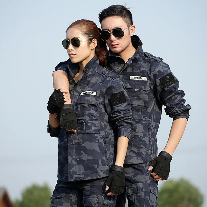 Камуфляжная униформа, уличная спортивная армейская охотничья одежда, военная хлопковая боевая униформа, тактическая куртка+ брюки-карго, одежда CS