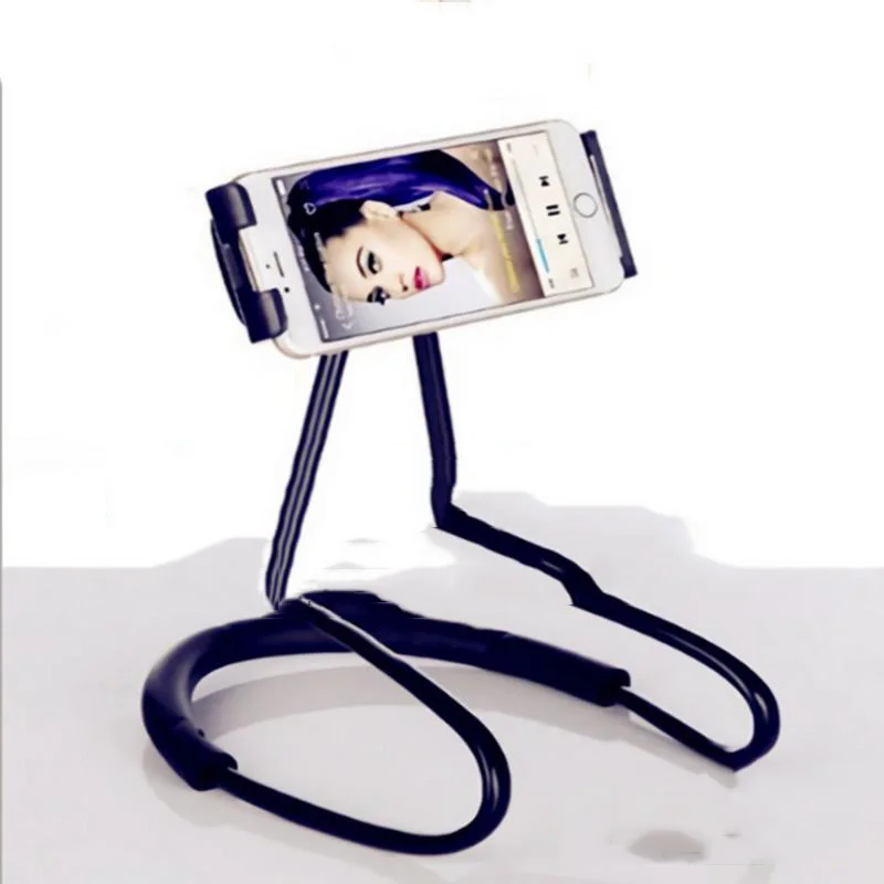 

BaySerry universal lazy mobile phone bracket hanging neck desktop creative portable bracket for Samsung Iphone xiaomi huawei ipa