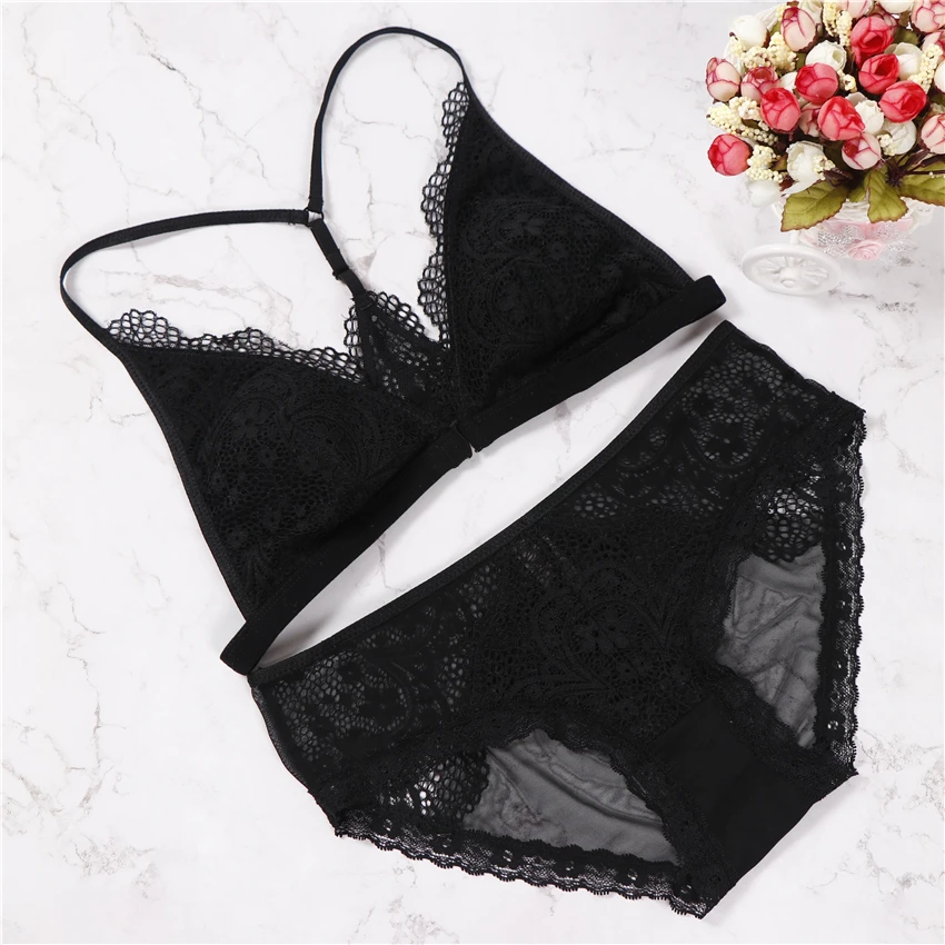 s, m, l, xl, 4 размера, Комплект бюстгальтеров с застежкой спереди, сексуальный кружевной красивый комплект нижнего белья с эффектом пуш-ап для женщин