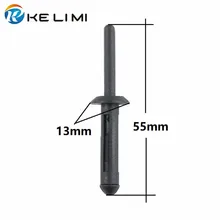 KE LI MI 100 шт пластиковая заклепка для bmw vw chrysler ford фиксаторы глухие заклепки