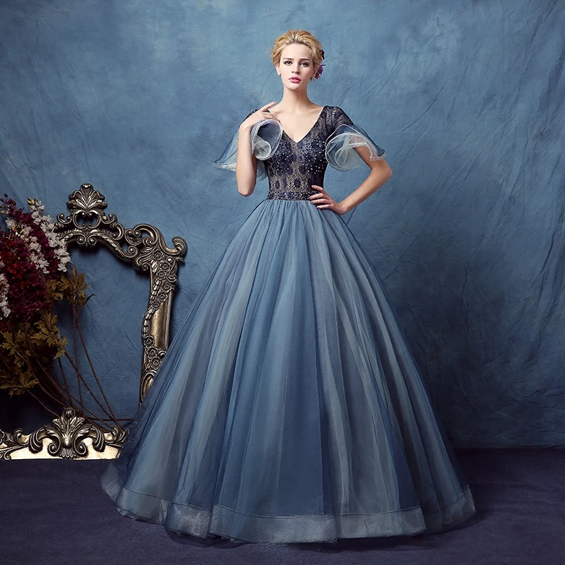 curve ball gown