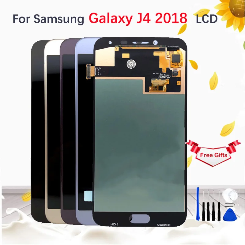 

AMOLED/TFT LCD For Samsung Galaxy J4 J400 J400F J400G/DS SM-J400F LCD Display Touch Screen Digitizer Assembly Replacement