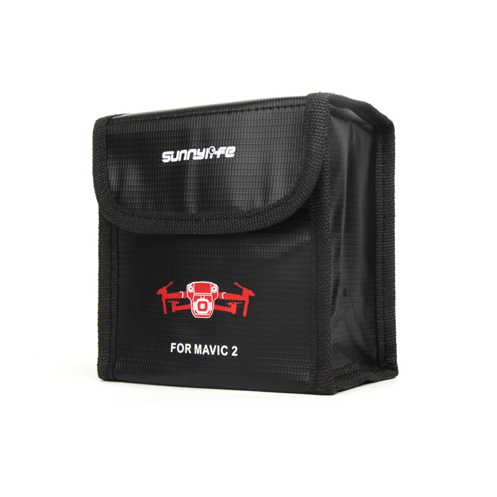 SUNNYLIFE Взрывозащищенная батарея Lipo, безопасная Защитная сумка для зарядки, держатель для хранения для DJI Mavic 2 Pro/2 Zoom Drone, аксессуар