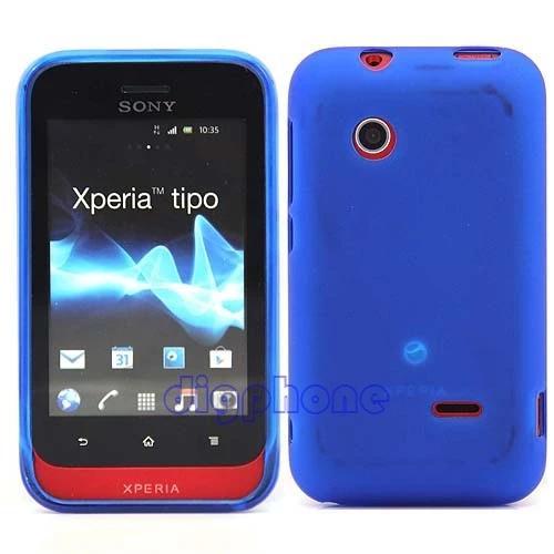 Housse Silicone Gel Noir Pour Sony Xperia Tipo / Tipo Dual (ST21i) - Neuf, Protection Anti-chocs