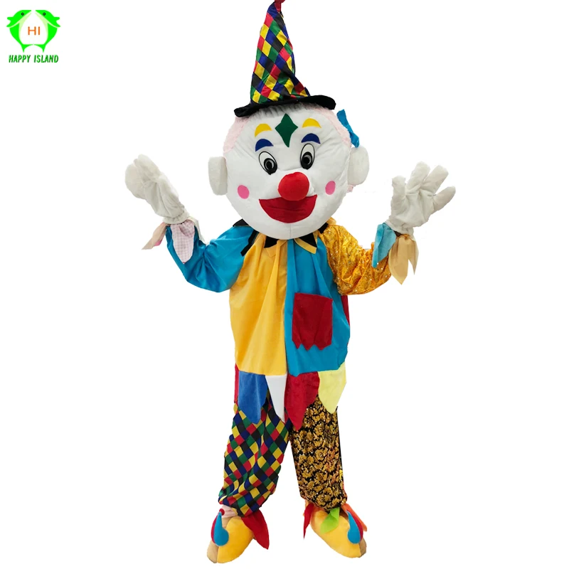 

Adult Halloween Christmas Clown Costume Women Fancy Dress Up Circus Cosplay Costumes Plush Mascot Costume