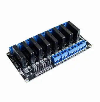 

5PCS/LOT 8 Channel 5V DC Relay Module Solid State low level SSR AVR DSP for