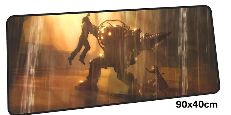 Size 900x400X2MM Коврик для мыши bioshock gamer 900x400 мм коврик для мыши notbook большой игровой коврик для мыши большая горячая Распродажа коврик для мыши стол для компьютера padmouse - Цвет: Size 900x400X2MM