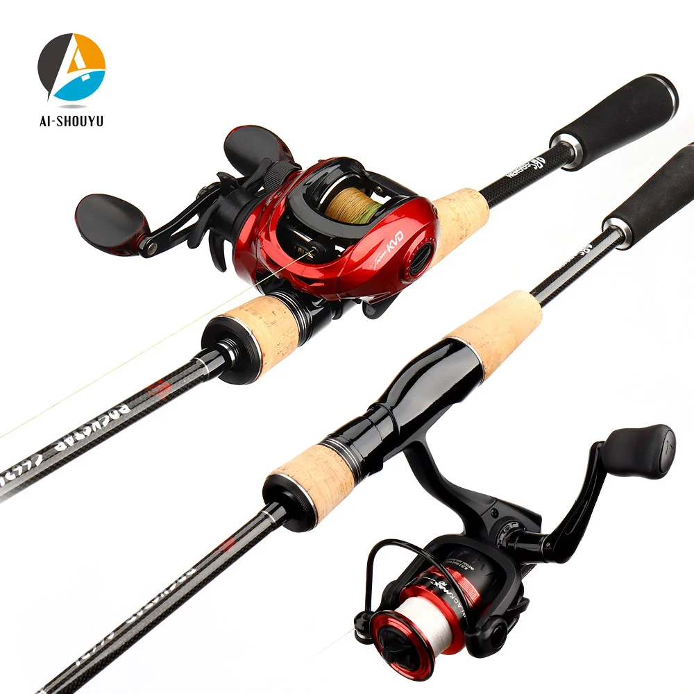 

Casting Fishing Rod FUJI Guide TROUT PIKE Carbon Rod Solid Tip Mid-fast Action 3-12g Spinning Rod 2-6LB L Power 103g EVA Handle