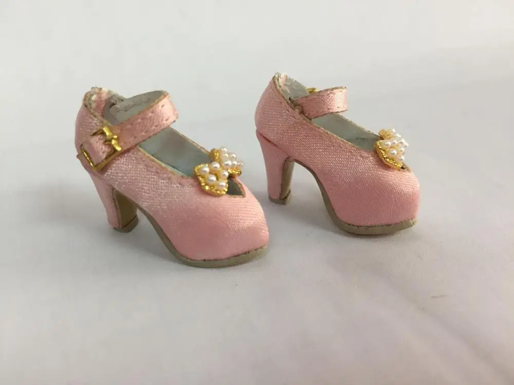 Куклы обувь для blyth Azone куклы OB кукла licca и т. Д. Длина: 2,8 см - Цвет: pink