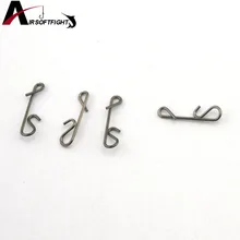 100Pcs Ball Bearing Swivel Solid Rings Fishing Snap Connector Fishing Accessories Tackle Box tool