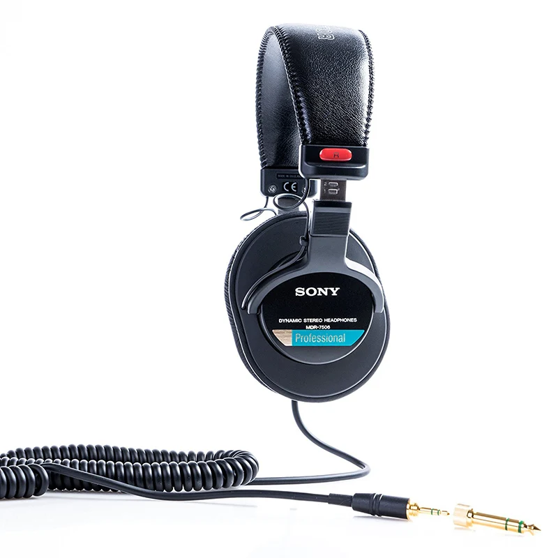 

Head Band Stereo Headphones Computer Game DJ Monitor Large Diaphragm Headset For SONY MDR 7506 Charms Portable