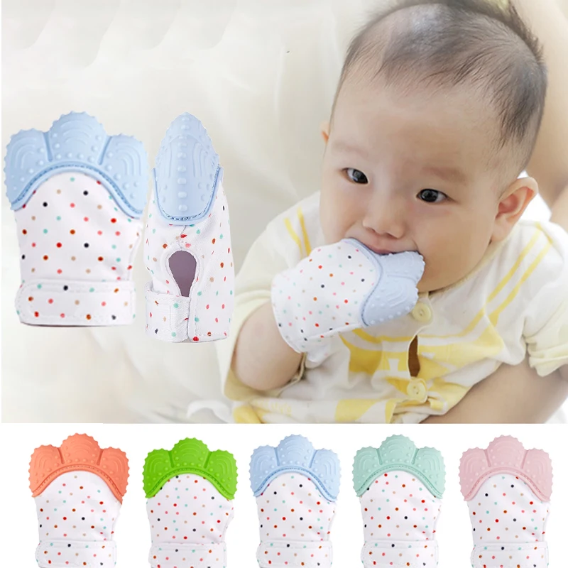 hand mitten teether