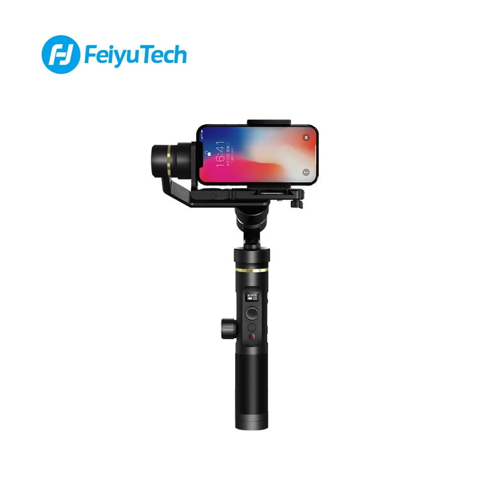  New FeiyuTech Feiyu G6 Plus Gimbal Splashproof Handheld Stabilizer for Smartphone Gopro hero Mirror