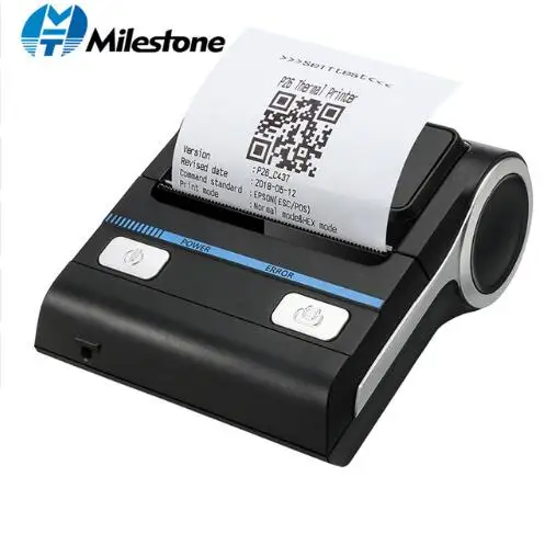 Special Offers 12 Pieces/lot Milestone 80mm Thermal Printer Bluetooth Android POS Receipt Bill Printer Printing Machine MHT-P8001 free DHL EMS