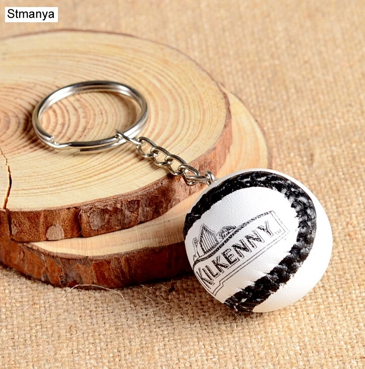 

Key Ring- New Design Baseball metal Keychain Car Key Chain Key Chain PU Baseball Bag Pendant Key Ring For Best Gift #18138